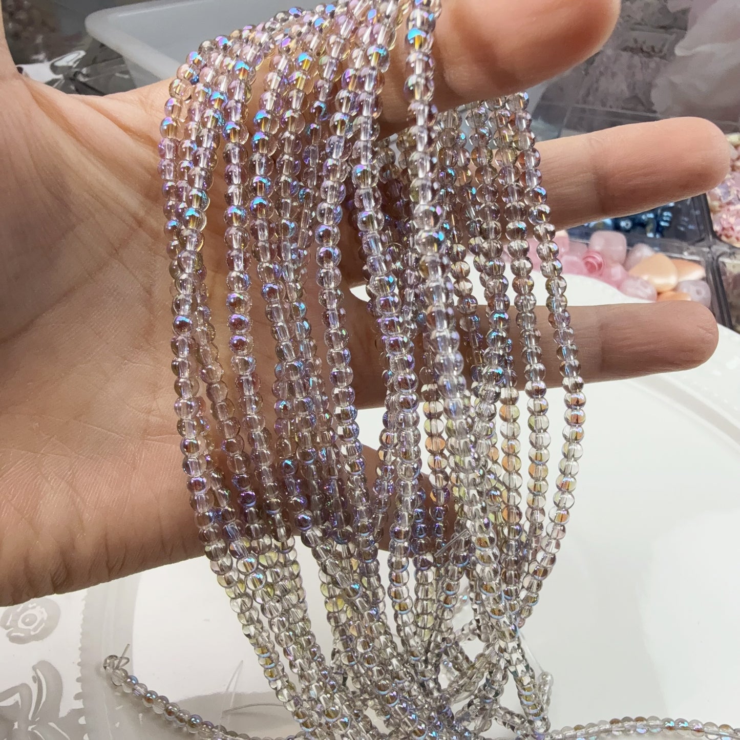 0 0今日新色 ツヤツヤ泡−4ミリ（0924）