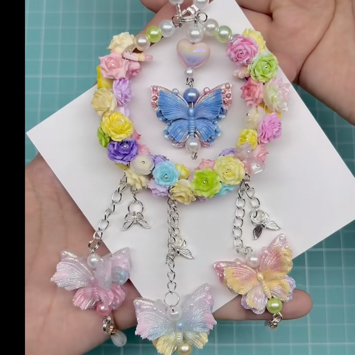 0 0今日新作 柔らかい薔薇-11ミリ 夜光効果(0610)