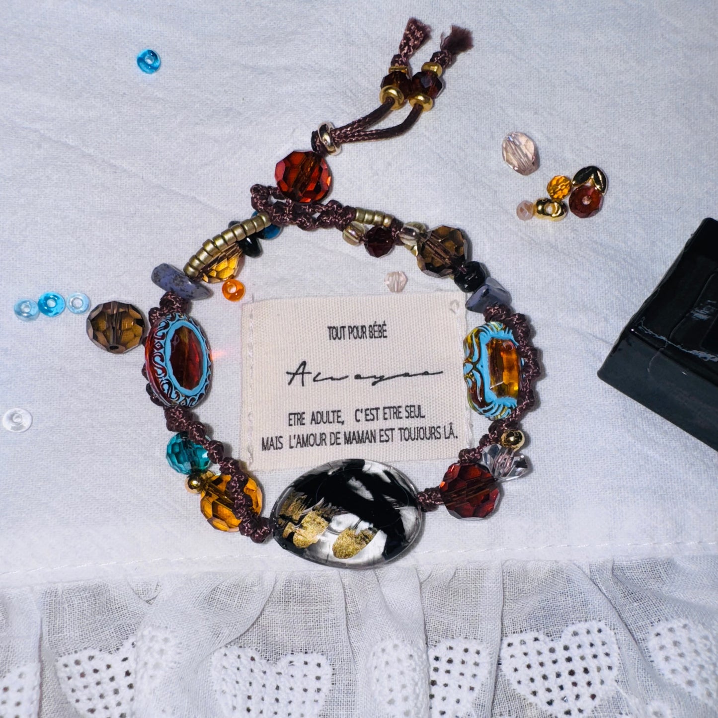 0 0今日新色 贅沢工芸 アクリル混ぜ(1102)