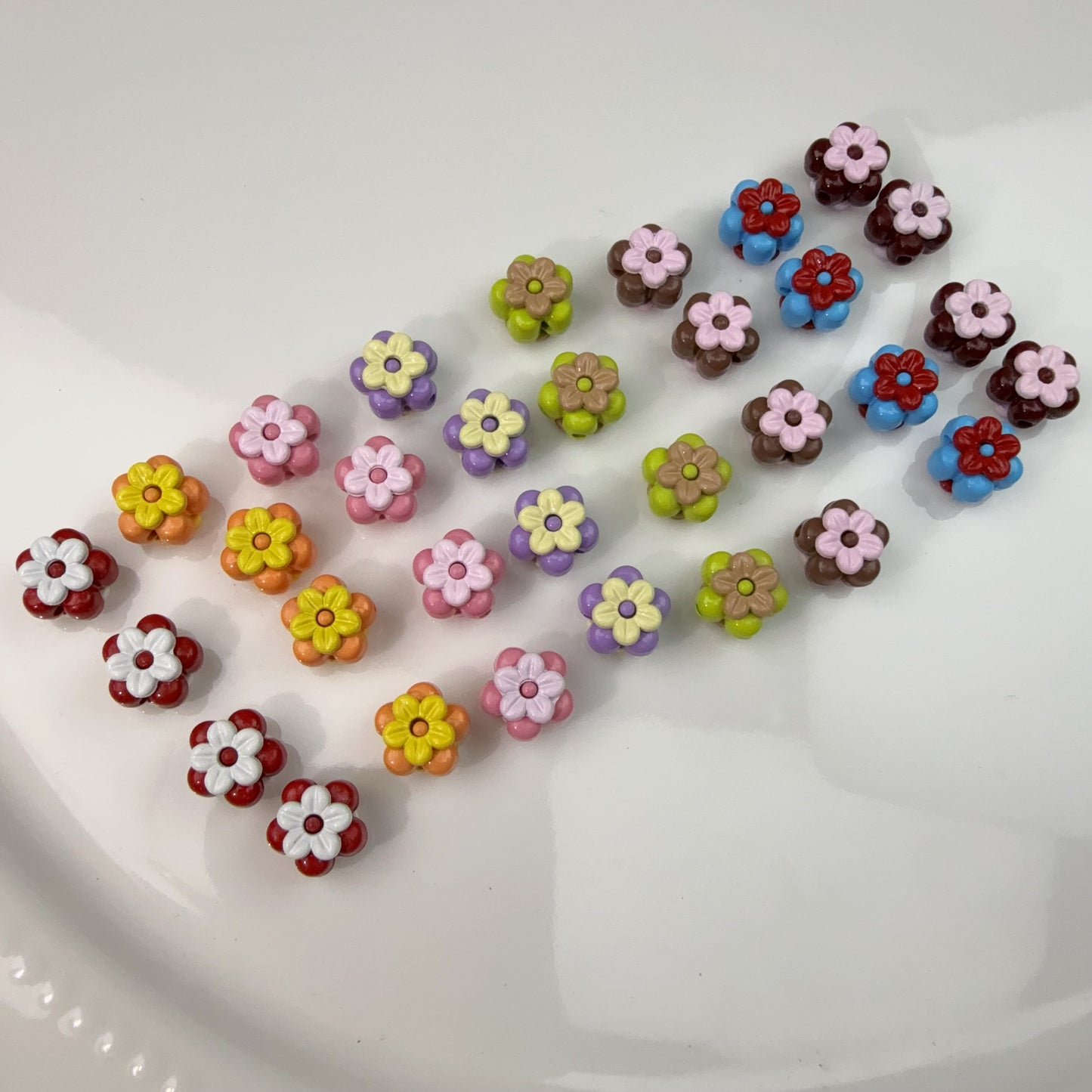 0 0今日新作 合金ー立体お花(0202)