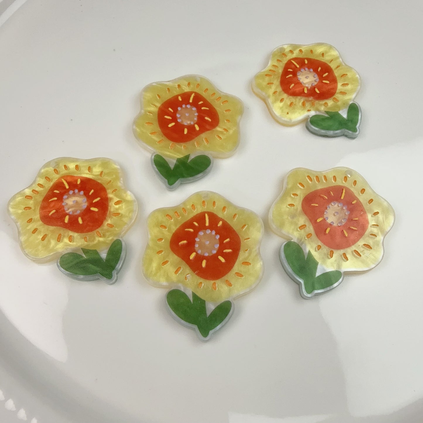 0 0今日新作 フラワープレート（0810）