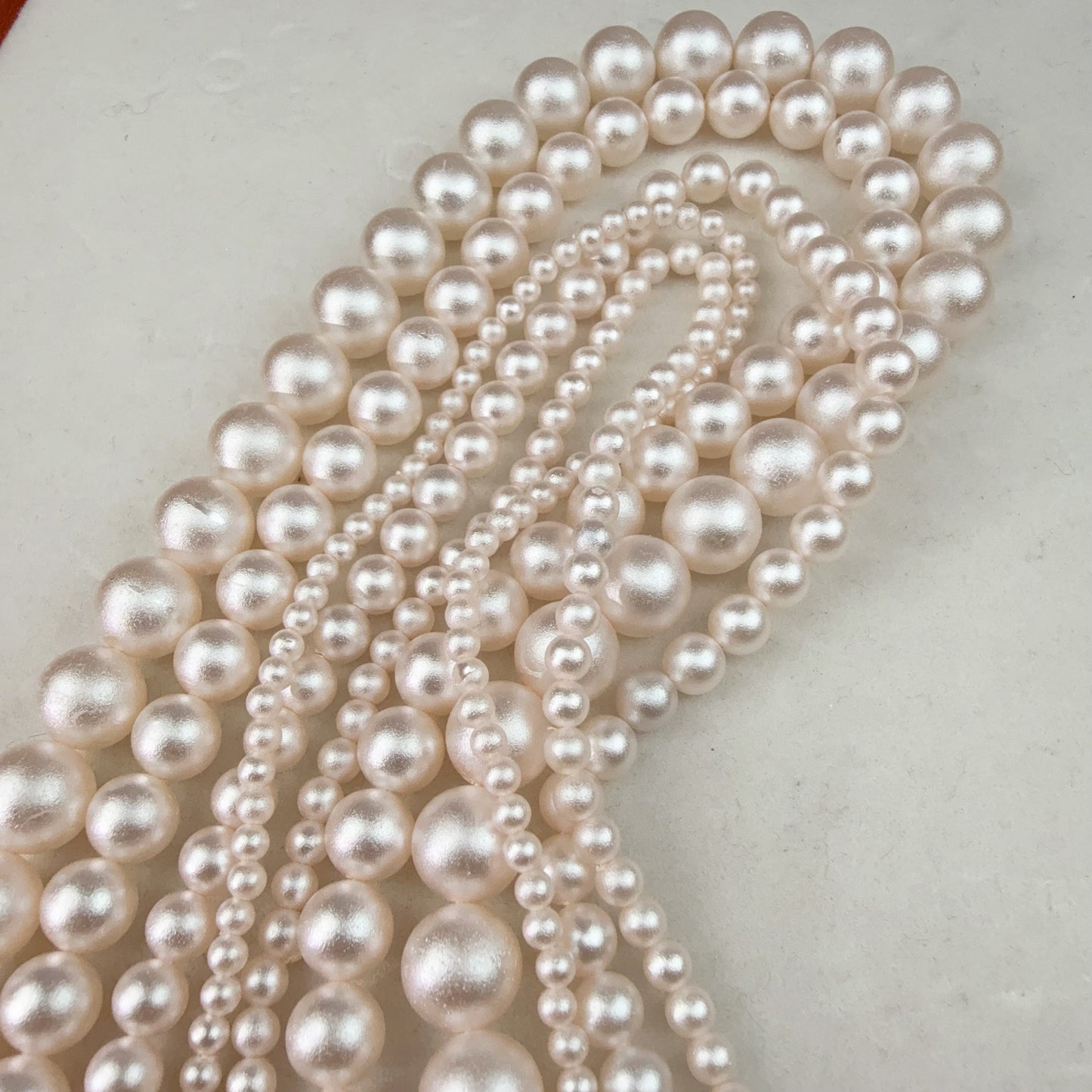 0 0今日新作 コットンパール5連セット(0103)