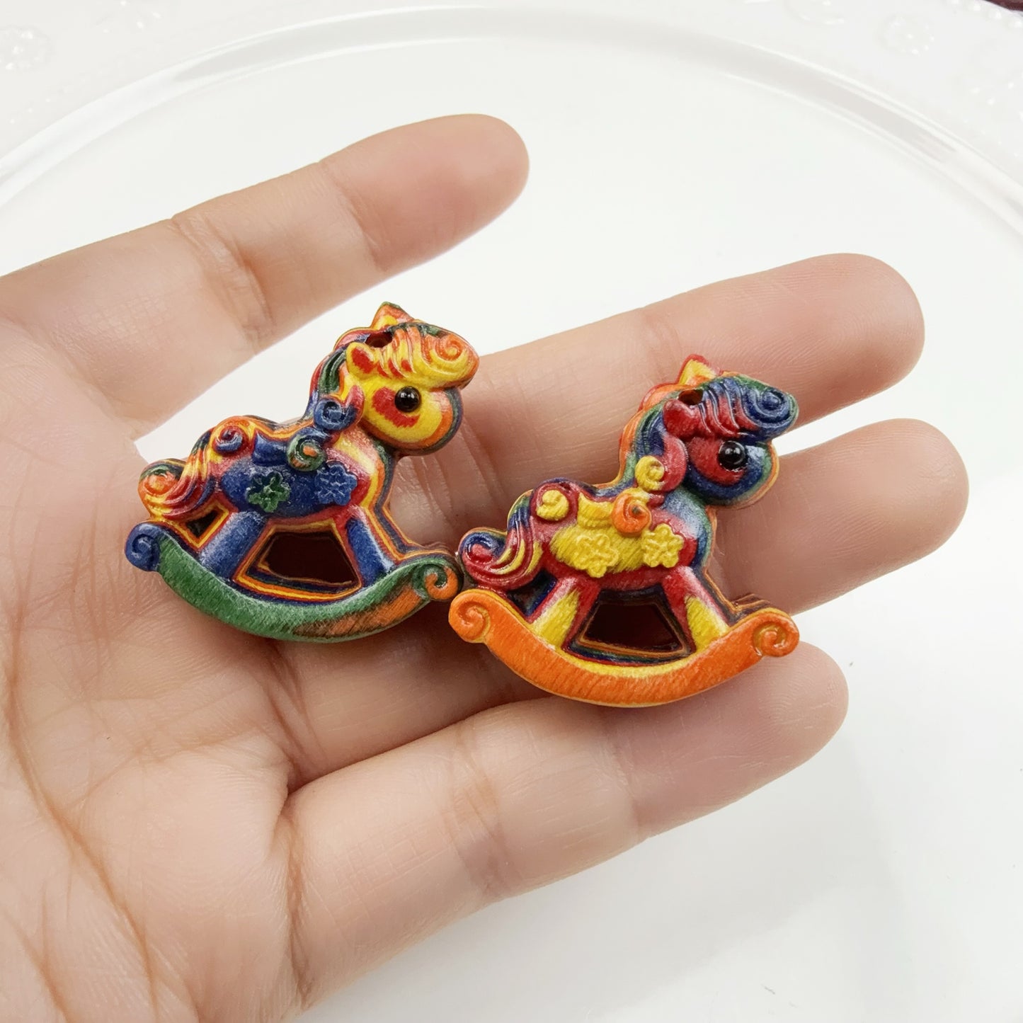 0 0今日新作 馬 木製(1217)