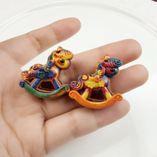 0 0今日新作 馬 木製(1217)