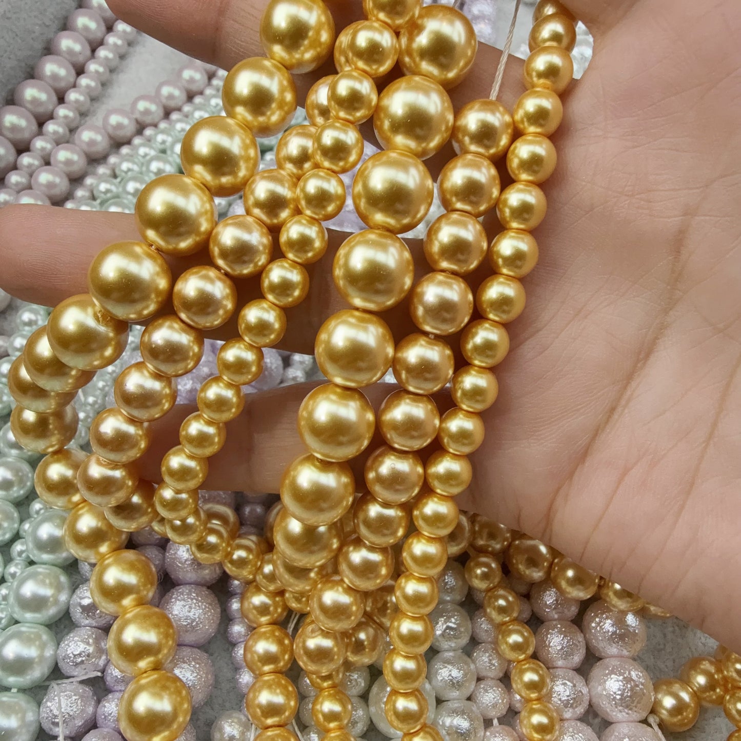 0 0今日新作 ツヤツヤパールセット(1110)