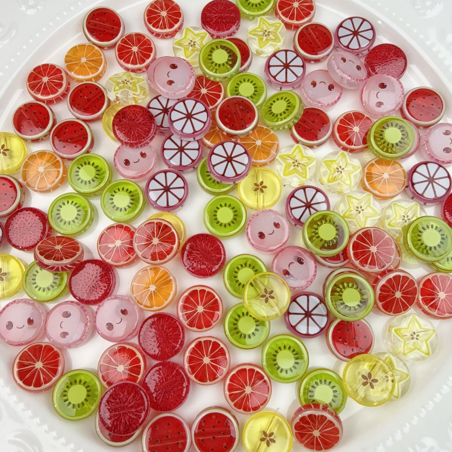 0 0今日新作 フルーツ月餅 アクリル(0801)