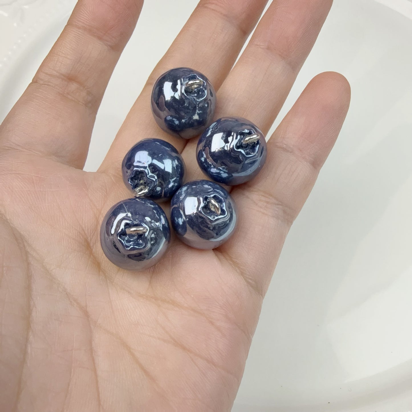 0 0今日新作 ツヤツヤブルーブルー🫐 樹脂（0209）