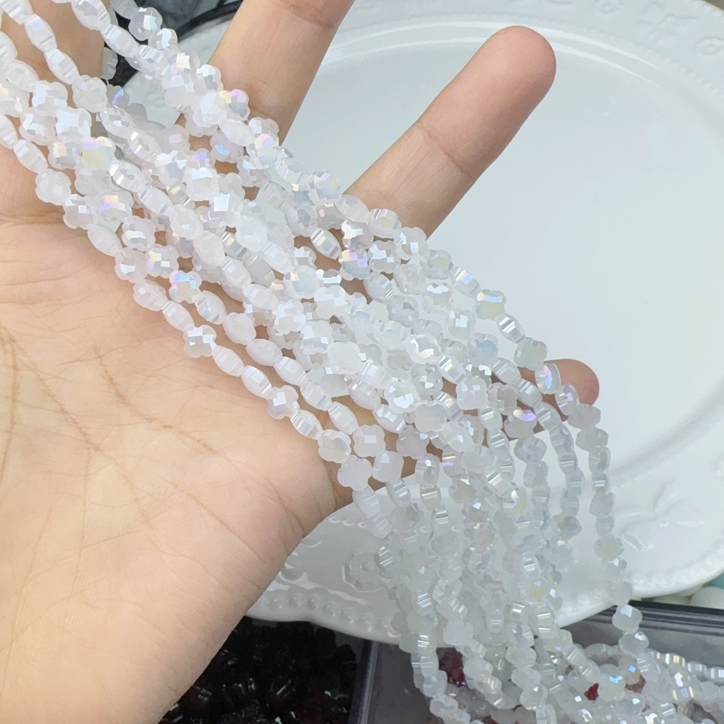 3-G Clover Cut (8 colors) (0129)