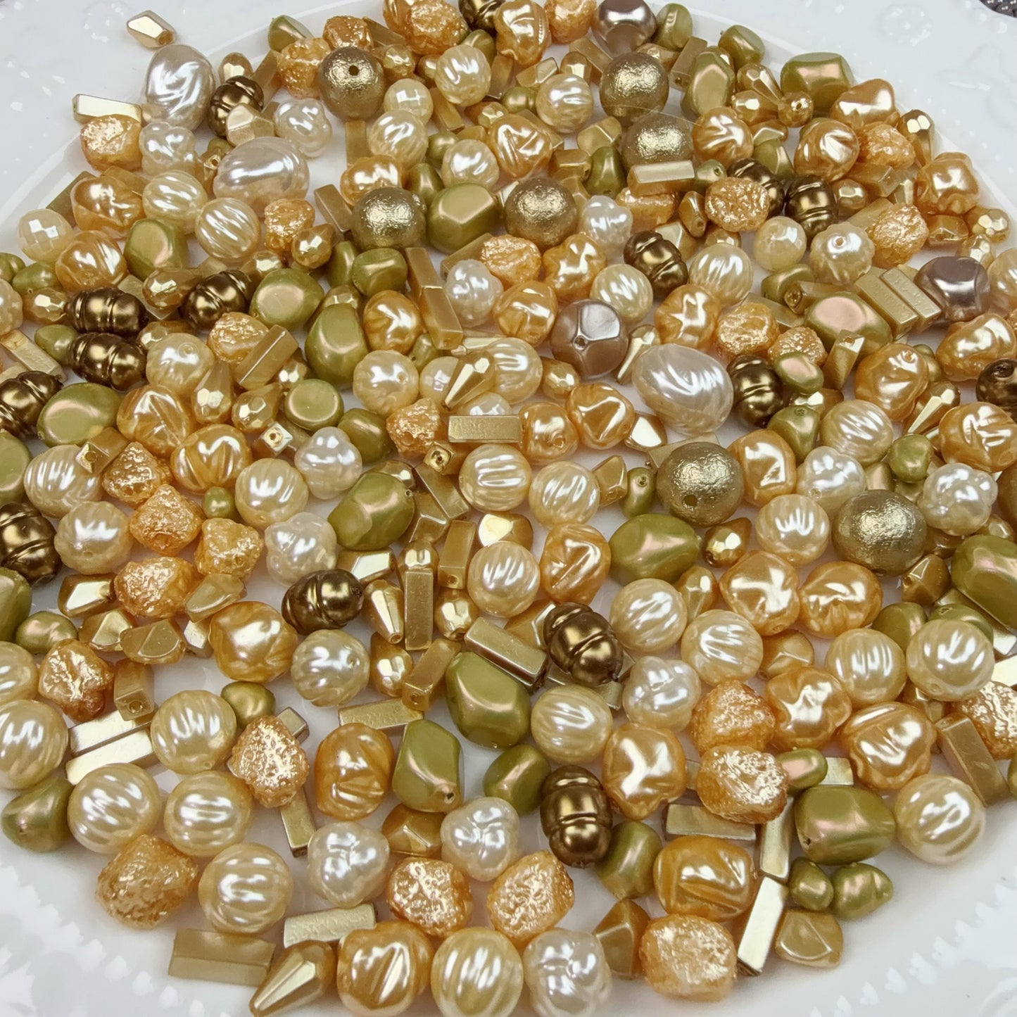 0 0今日新作 パール祭り アクリル混ぜ(0612)