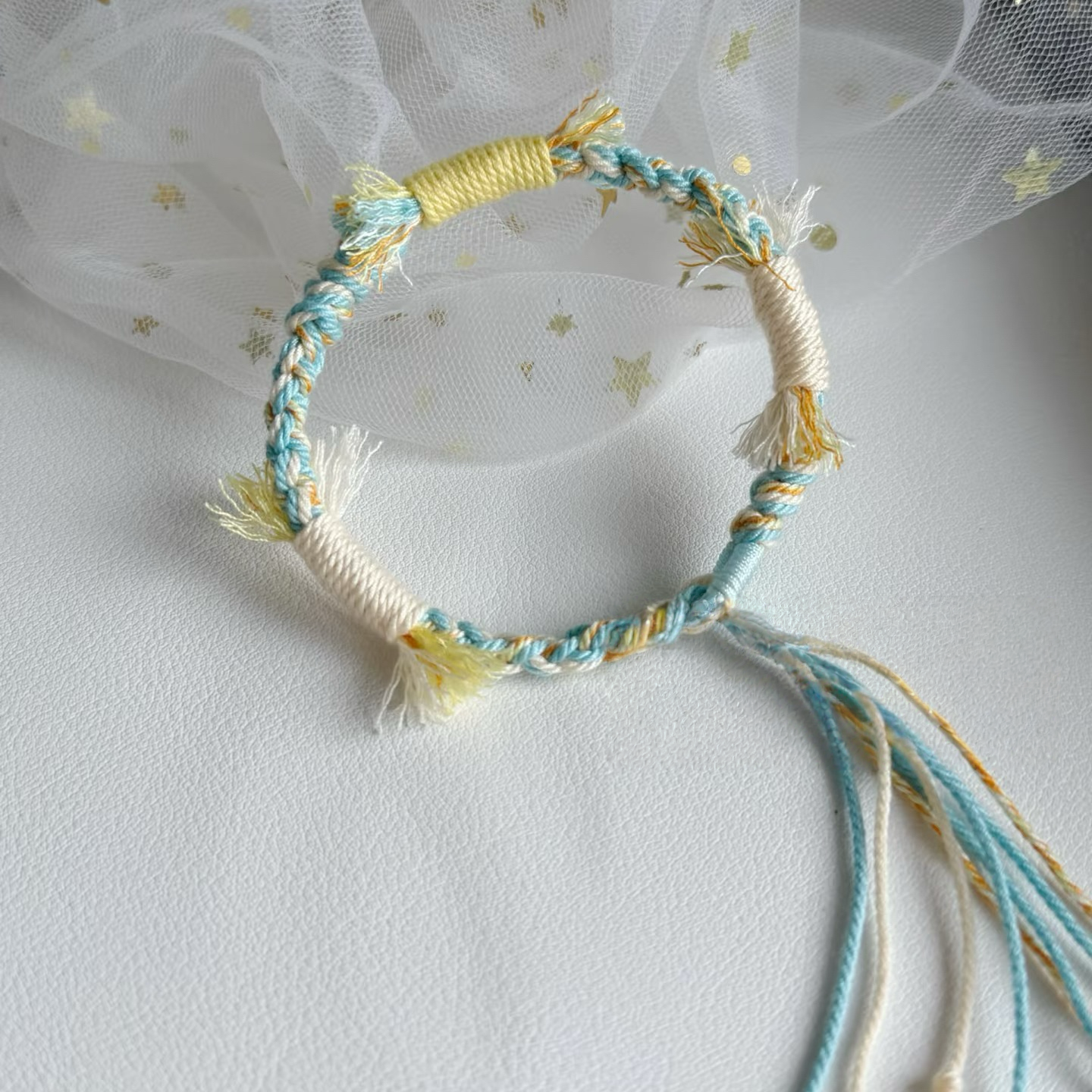 0 0今日新色 手擦り綿糸（1129）