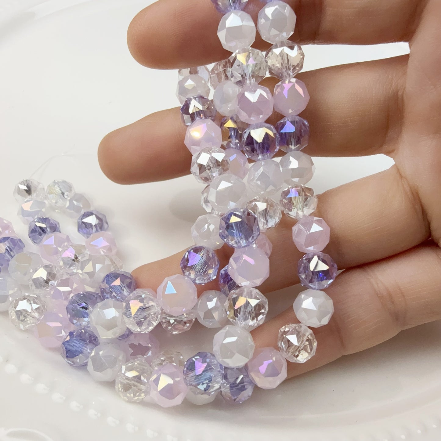 0 0今日新作 花ボールーカラー8ミリシリーズ(0102)