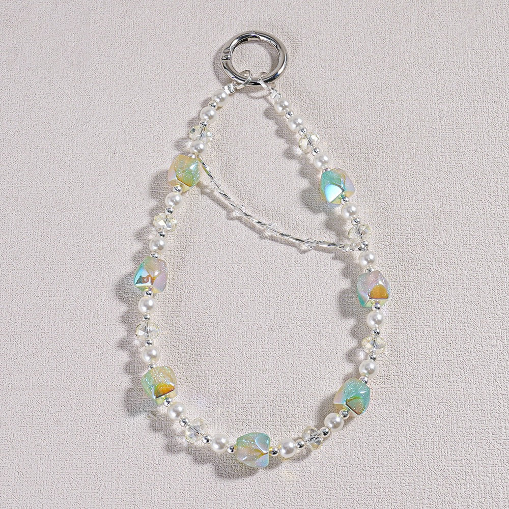 0 今日新作 敦煌の細かいキラめきを持つ三色ストーン（0609）