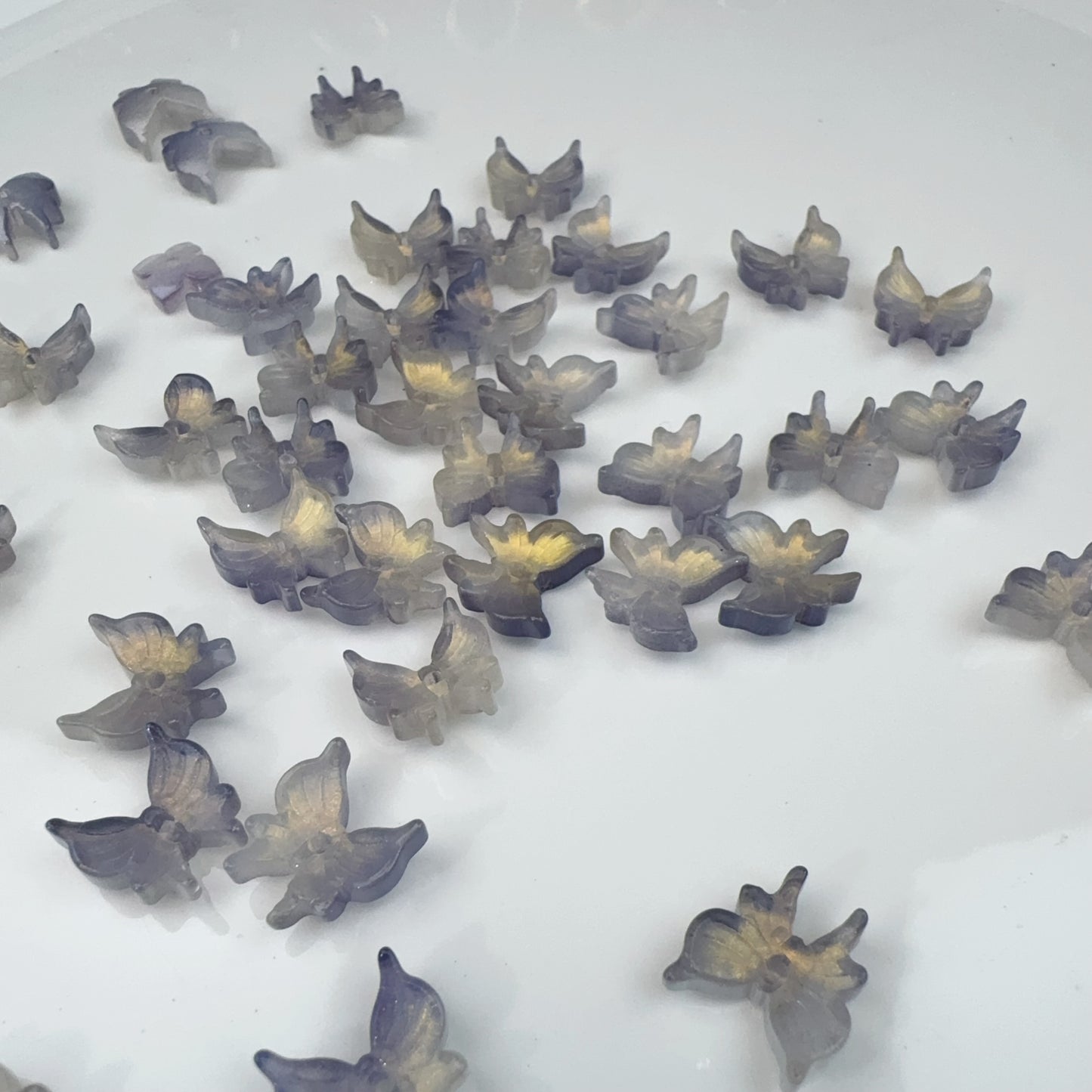 3-G Ink butterfly glass parts (0124)