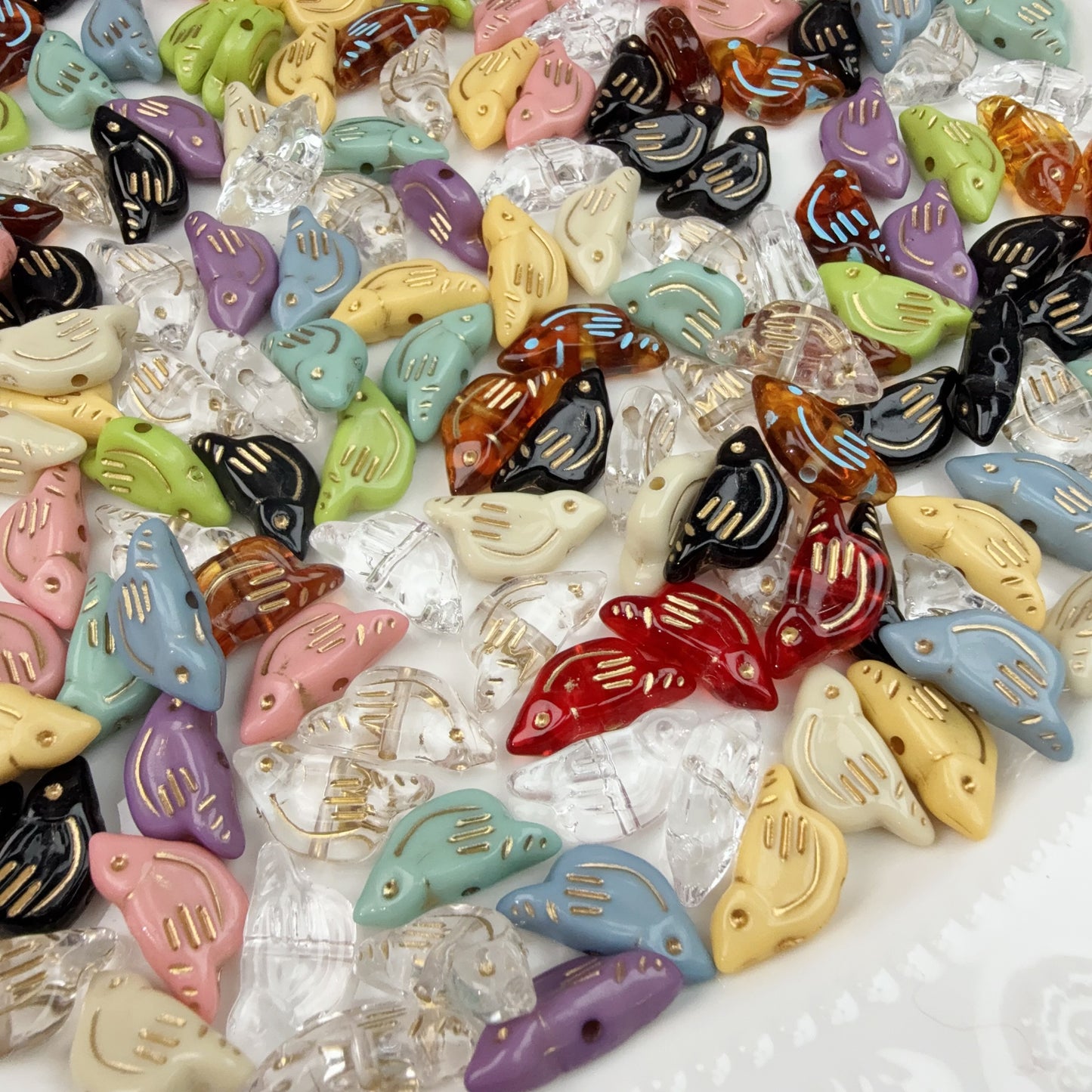 0 0再入荷 カラー鳥の群れ (0705)