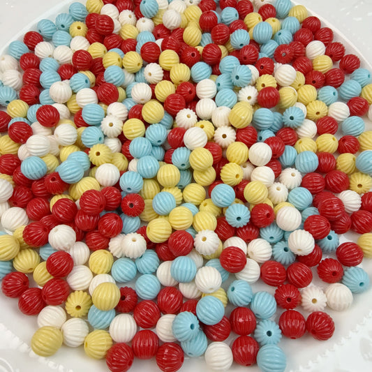 0 今日新作 リンゴワンちゃん ーカボチャ アクリル混ぜ(0423)