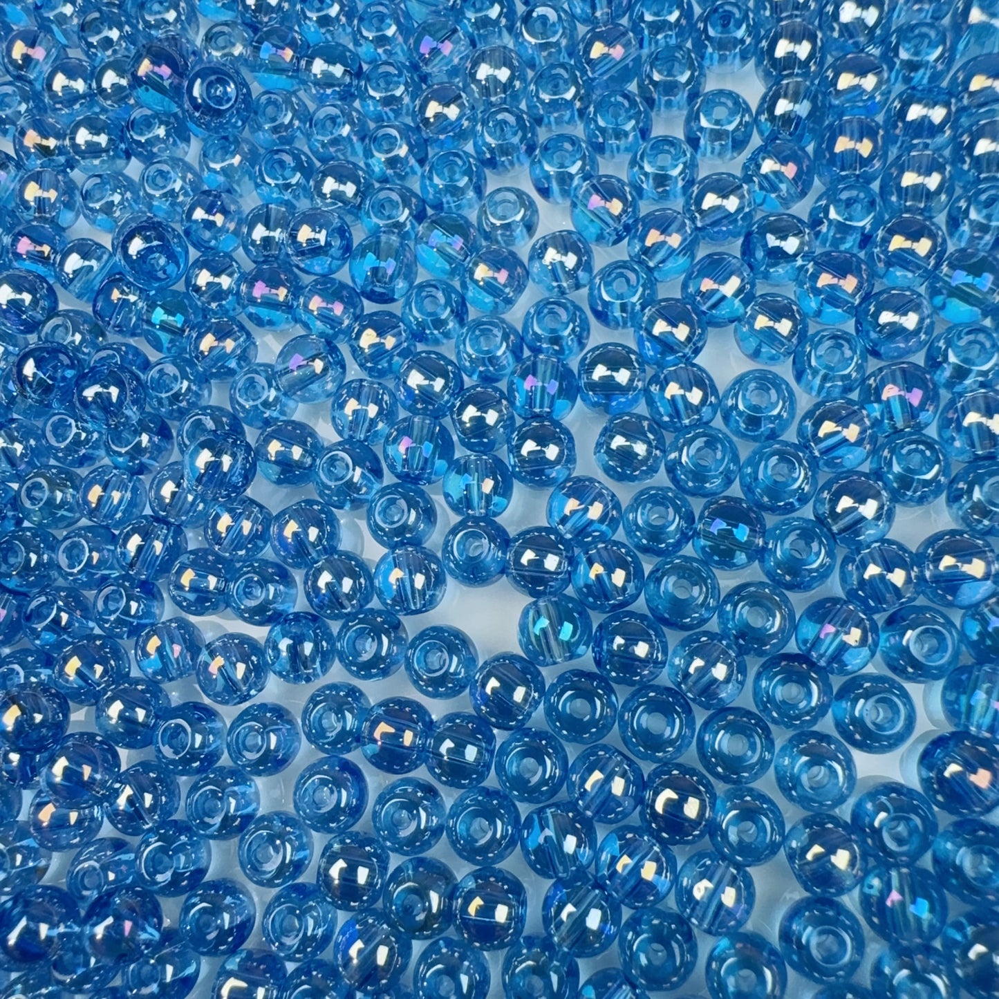 0 今日新色 クリア針針ラウンドビーズー4ミリ(0329)