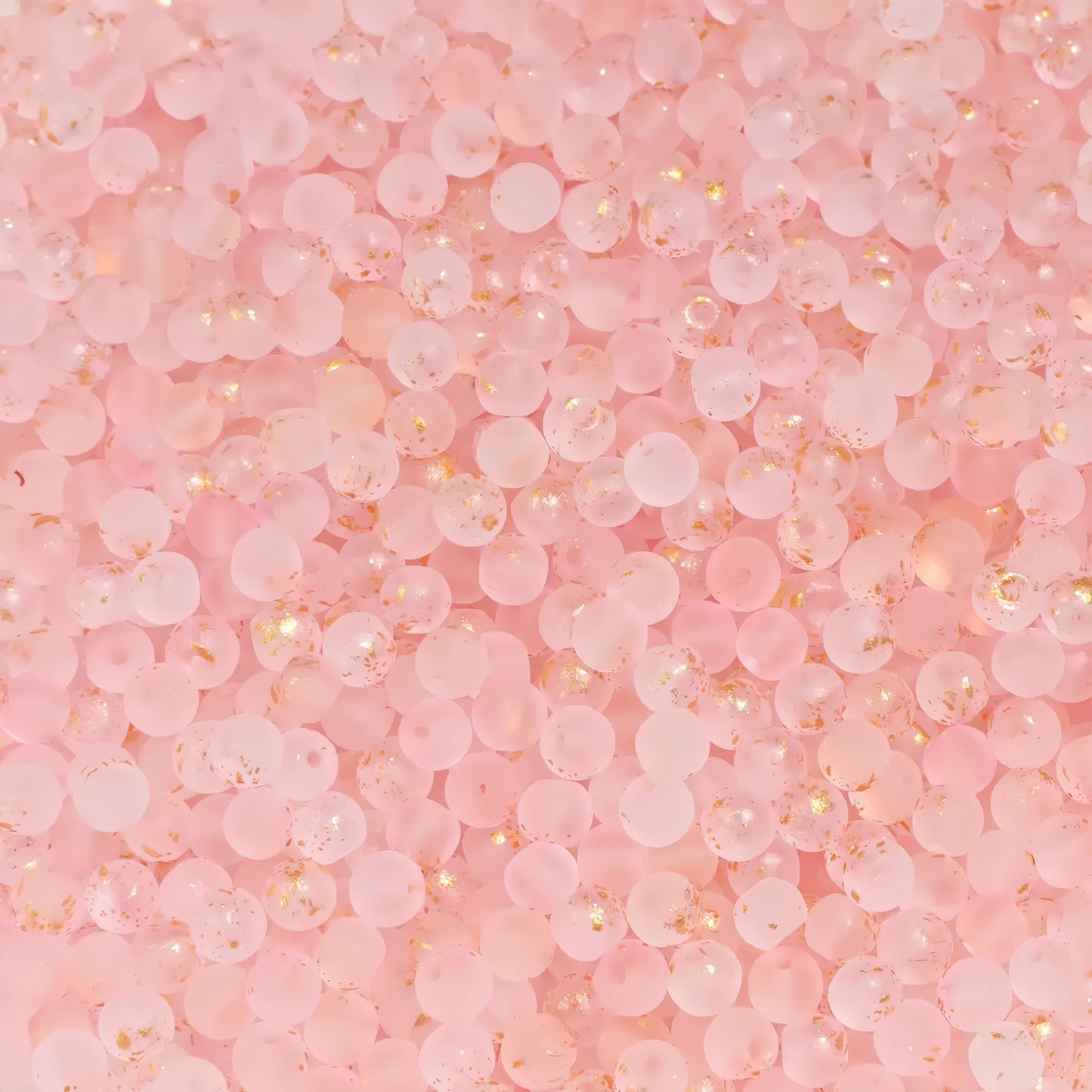 0 0今日新作 金撒きフロストラウンドシードビーズ チビビーズ(0117)