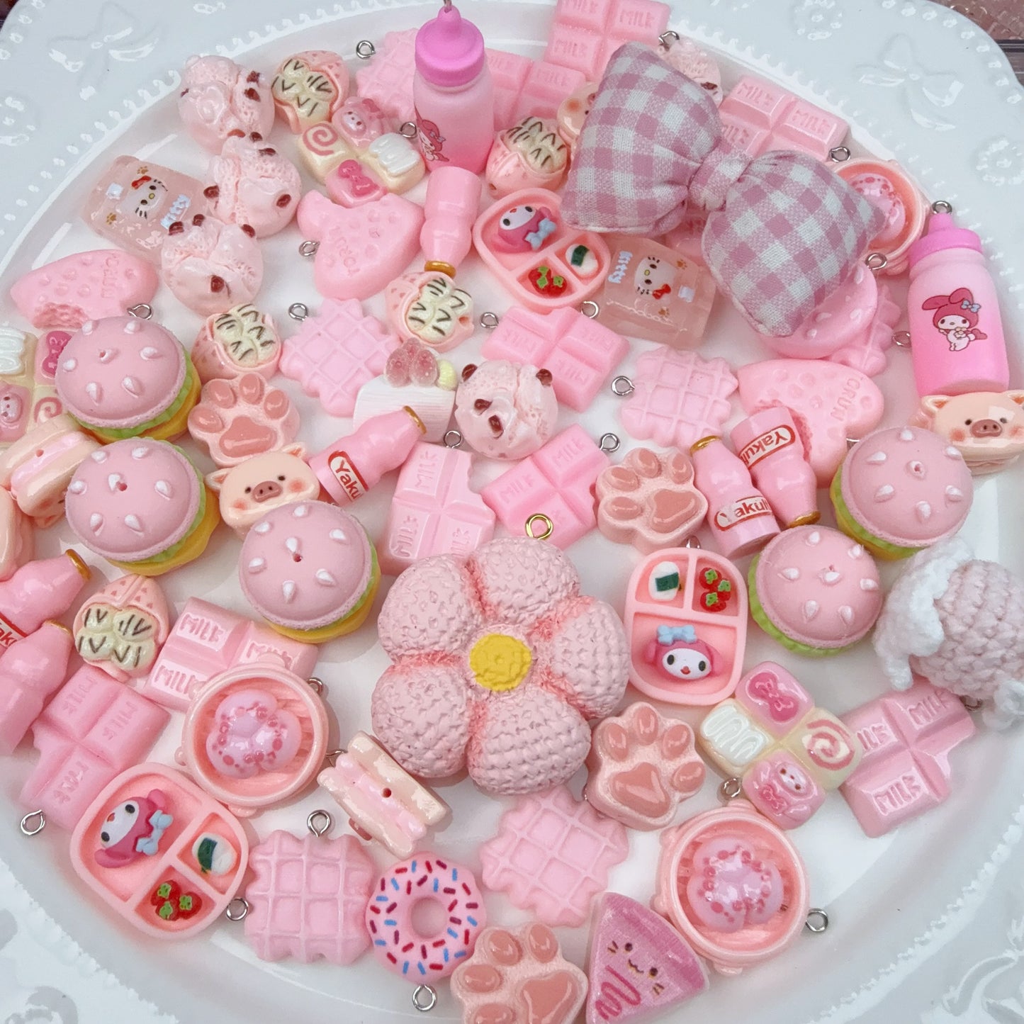 0 0今日新作 ピンクキッチン2 アクリル混ぜ(1202)