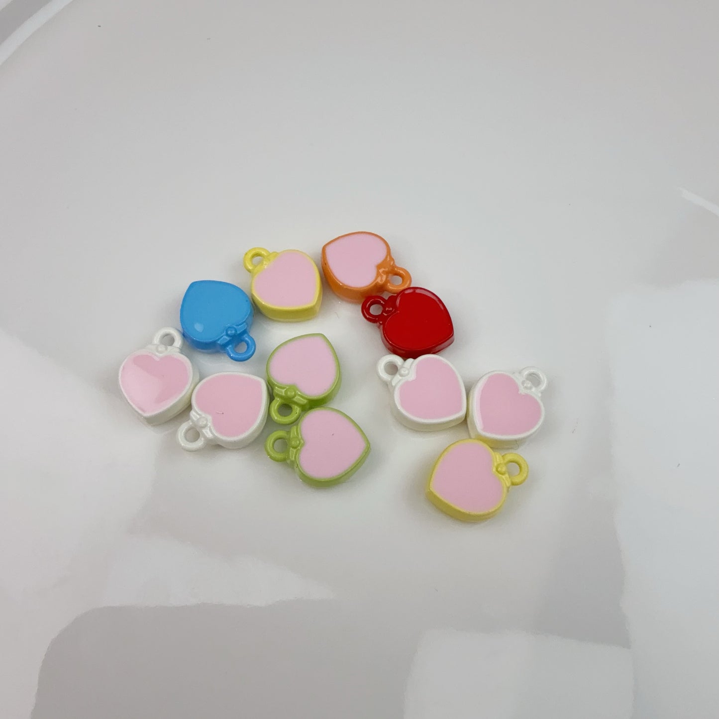 0 0今日新作 合金 カラーカンツキハート(0303)