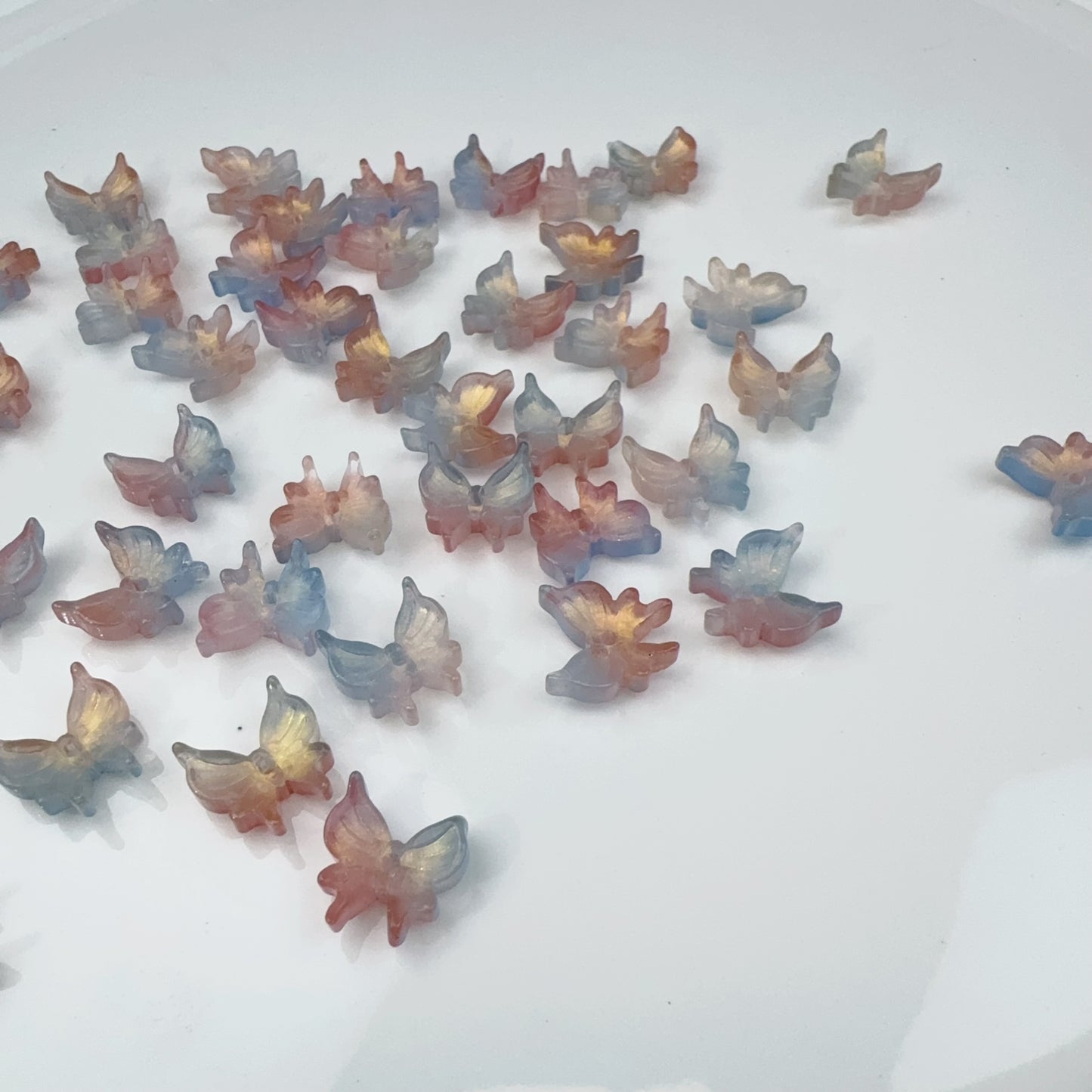 3-G Ink butterfly glass parts (0124)