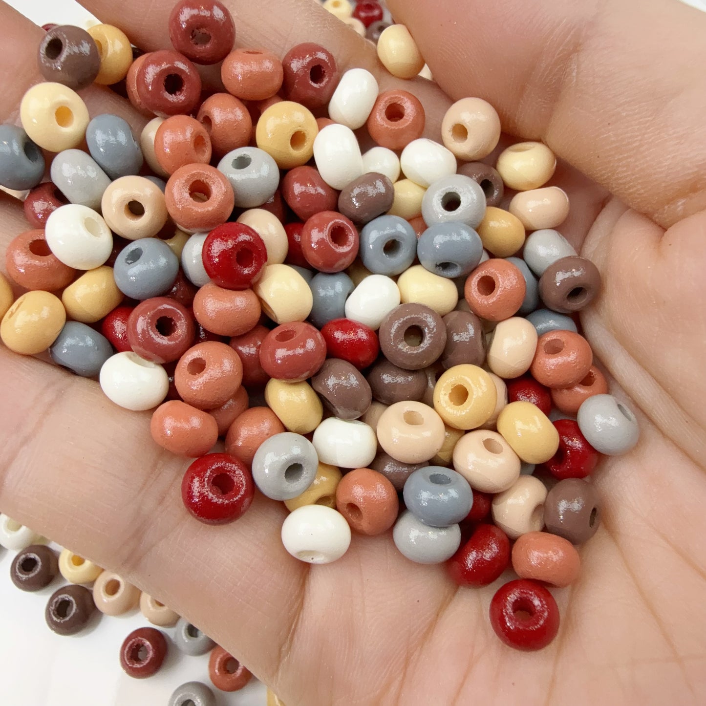 0 0今日新作 7ミリ算盤−秋原色(1009)