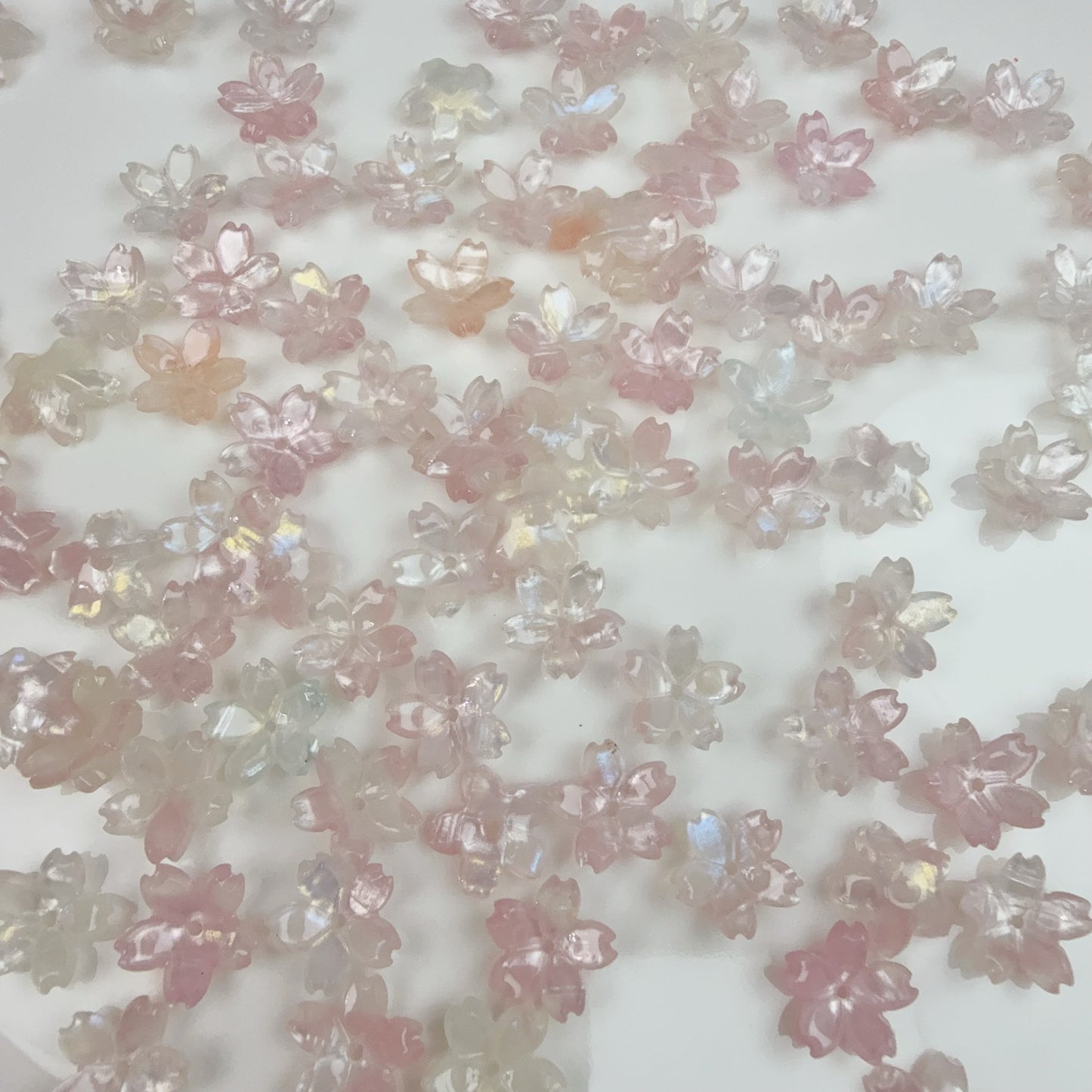 0 0今日新作 12ミリ花混ぜー酢酸 (0301)