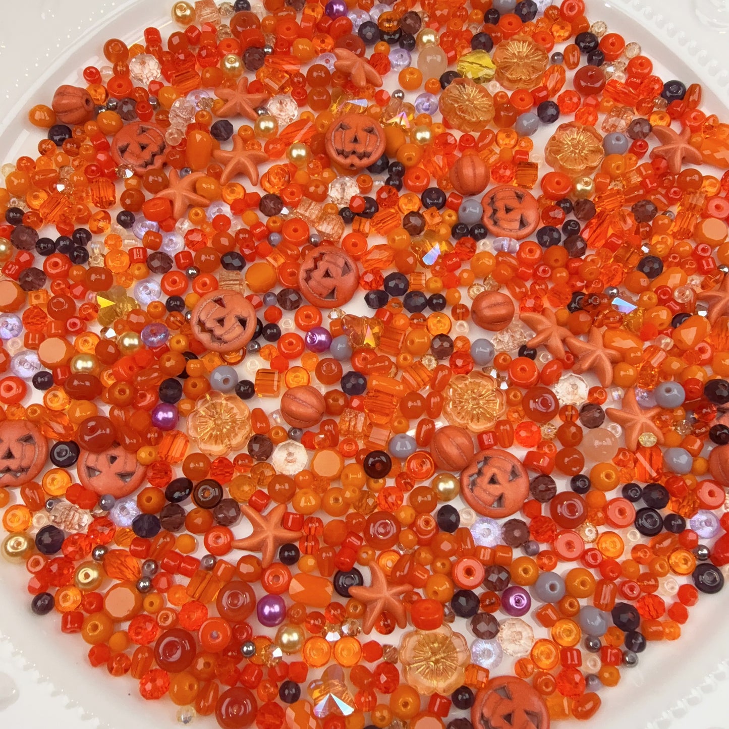 0 0今日新作 ハロウィン  シードビーズ混ぜ(1019)