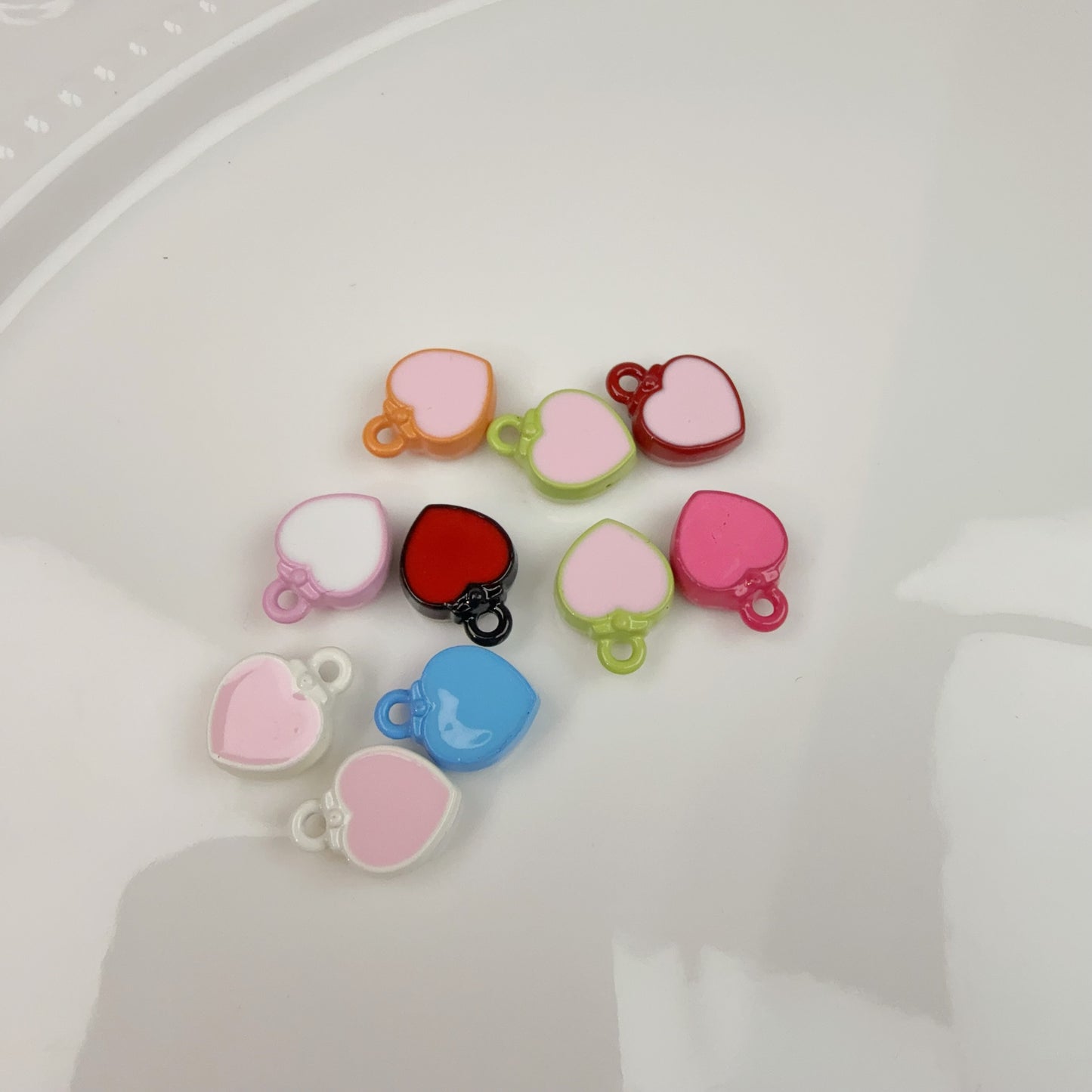 0 0今日新作 合金 カラーカンツキハート(0303)