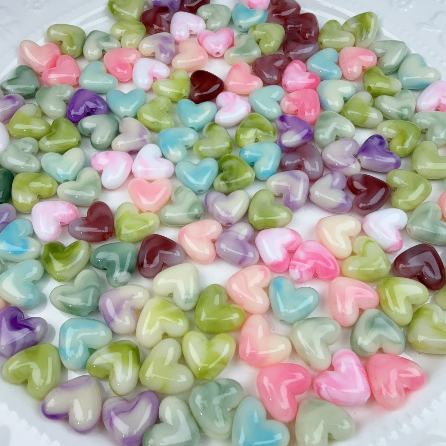 0 0今日新作 ハート アクリル(0620)