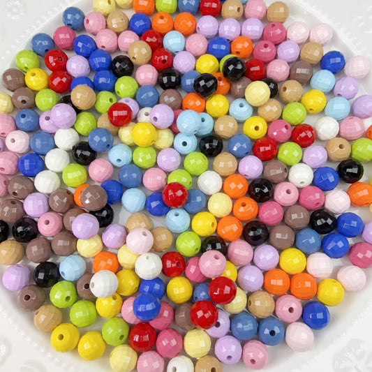 0 0今日新作 ミラーボールカットアクリルビーズ-12ミリ(0103)