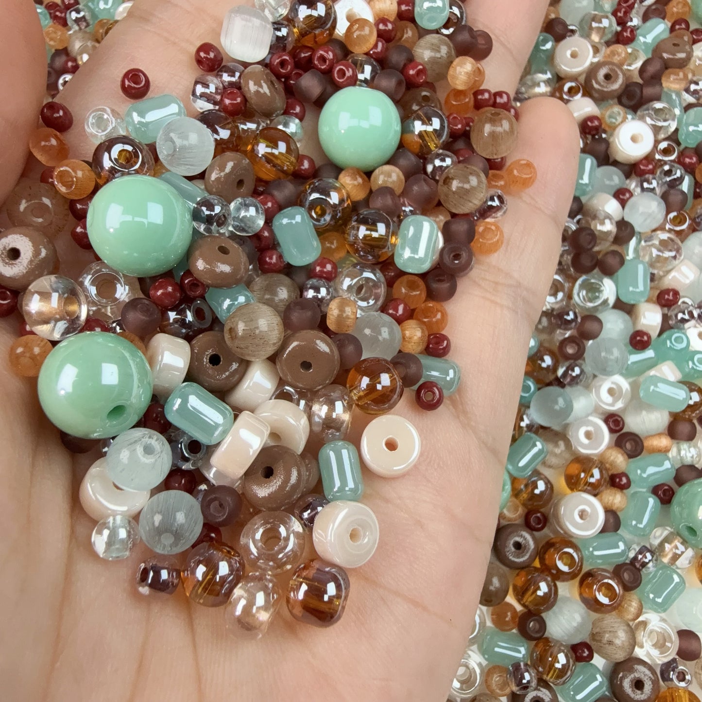 0 0今日新作 ツヤツヤシードビーズ混ぜ (0917)