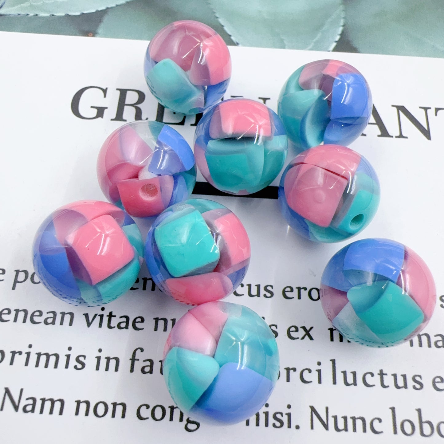 0 今日新作 チーズ 树脂ビーズ（1021）