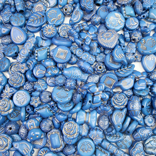 0 0今日新作 アクリルバロックー青(1217)