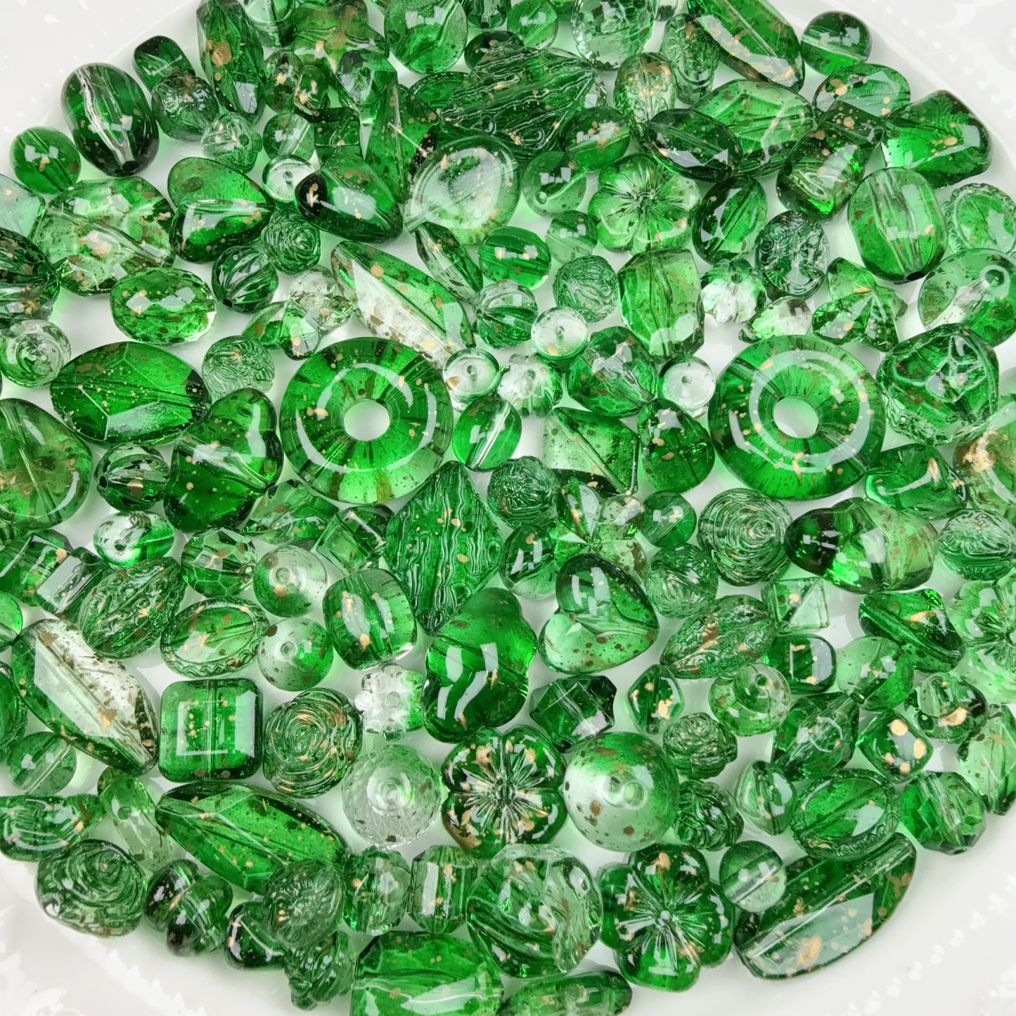 0 0今日新作 超クリアアクリル混ぜ -金撒き(0820)