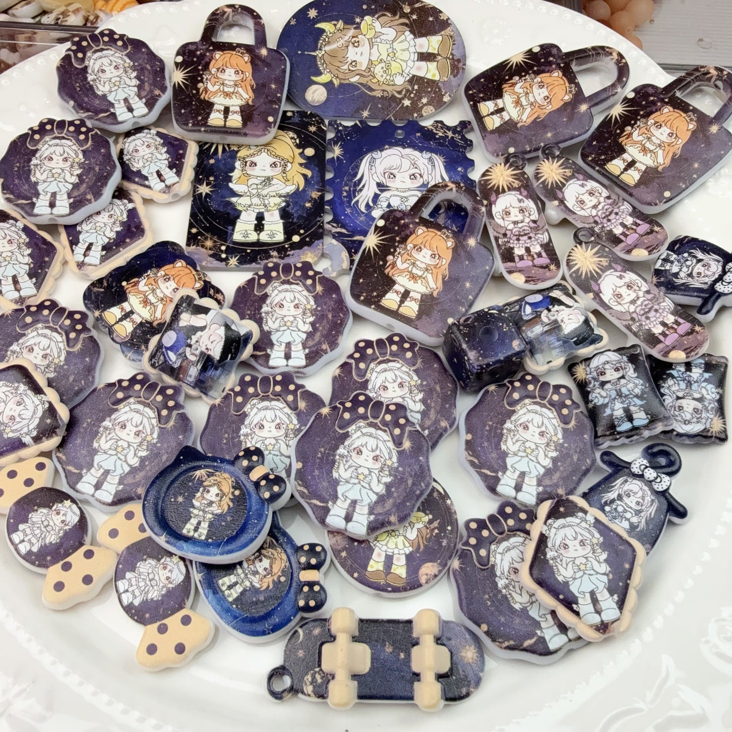 0 012星座  アクリル混ぜ(1023)