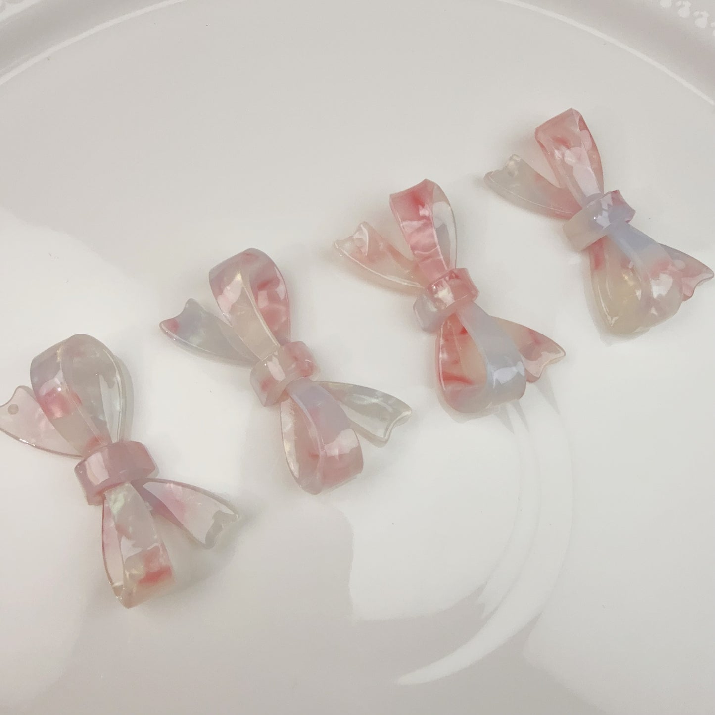 0 0今日新色 酢酸リボン 穴付き(0518)