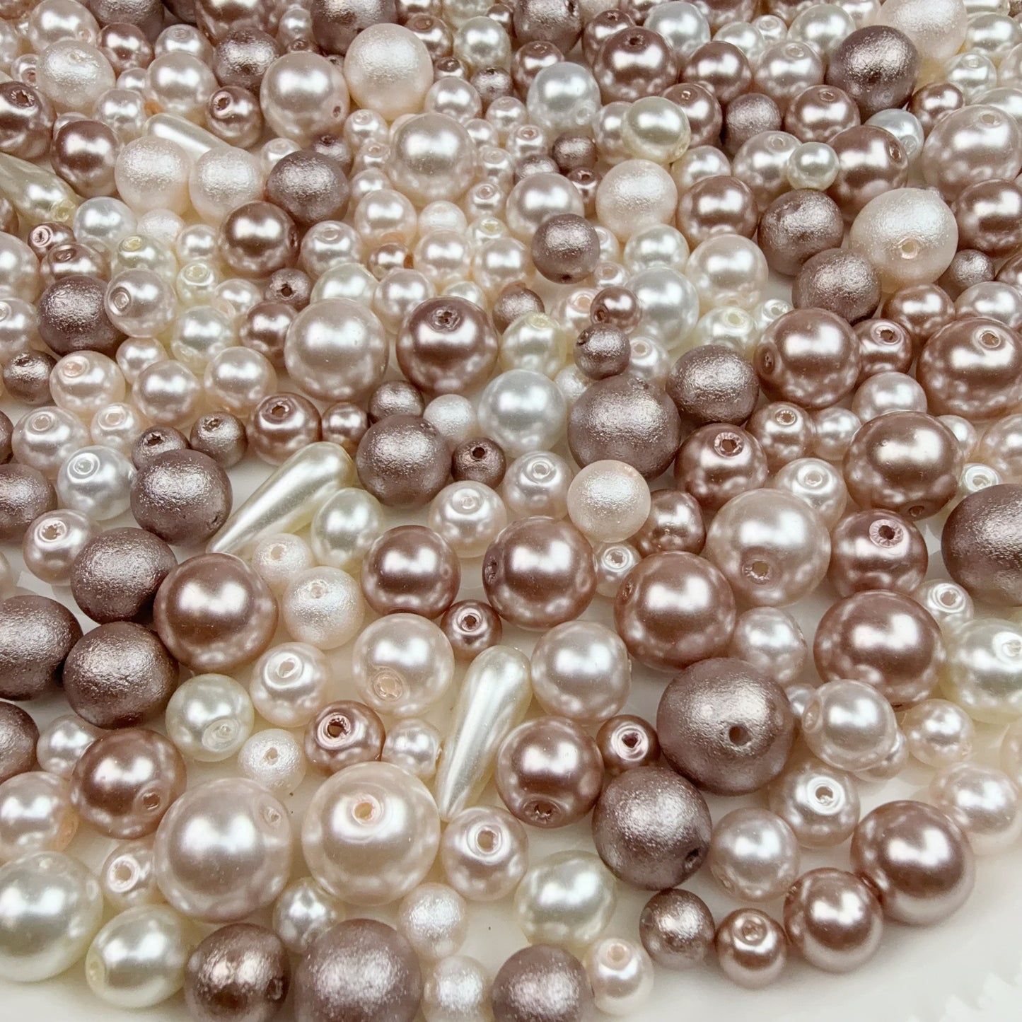 0 0今日新作 ガラスパール混ぜ-シャンパン＆金銀(0226)