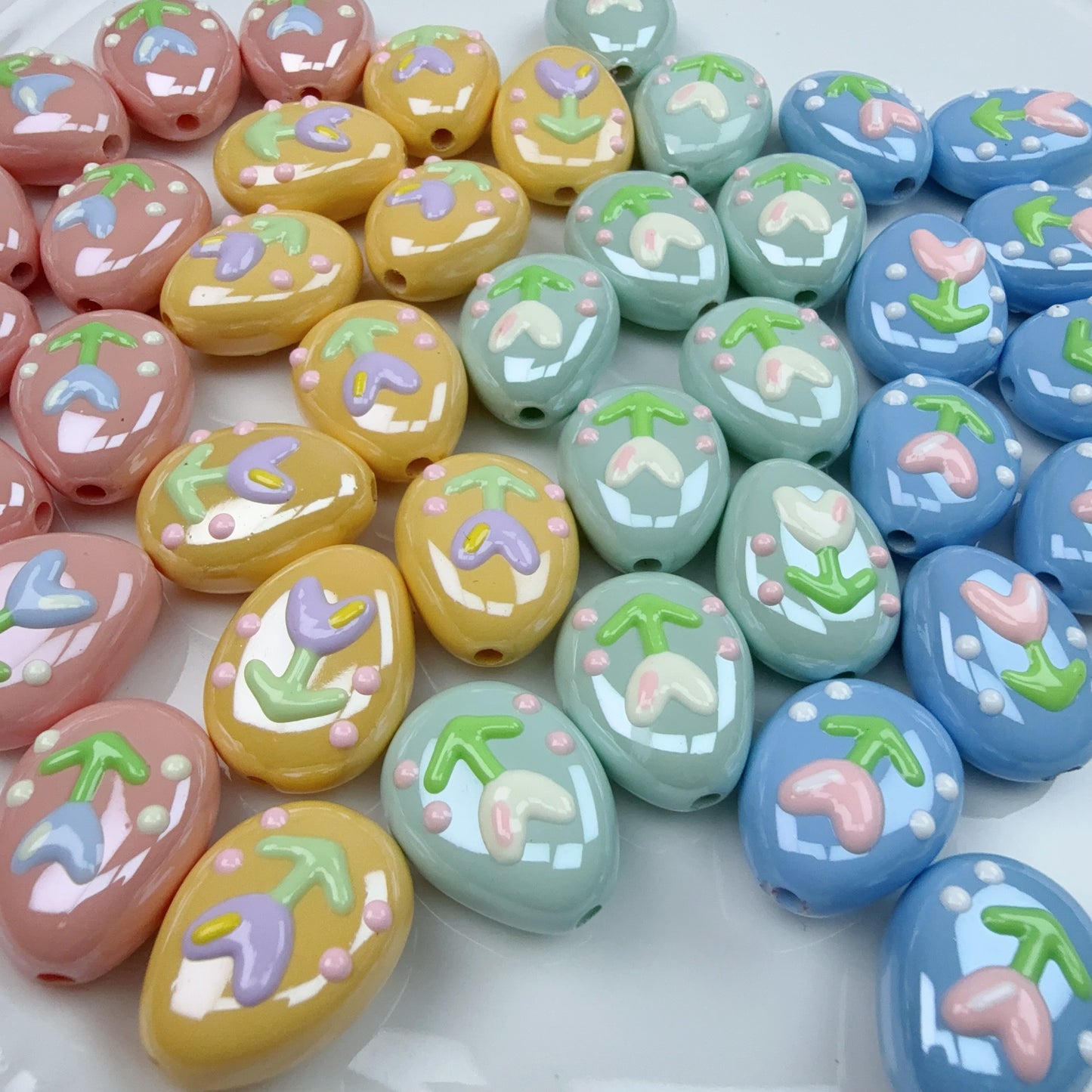 0 0今日新作 雫ーチューリップ（0816）