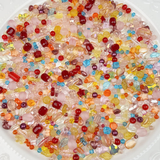 0 0今日新作 キャンディ  シードビーズ混ぜ(0120)