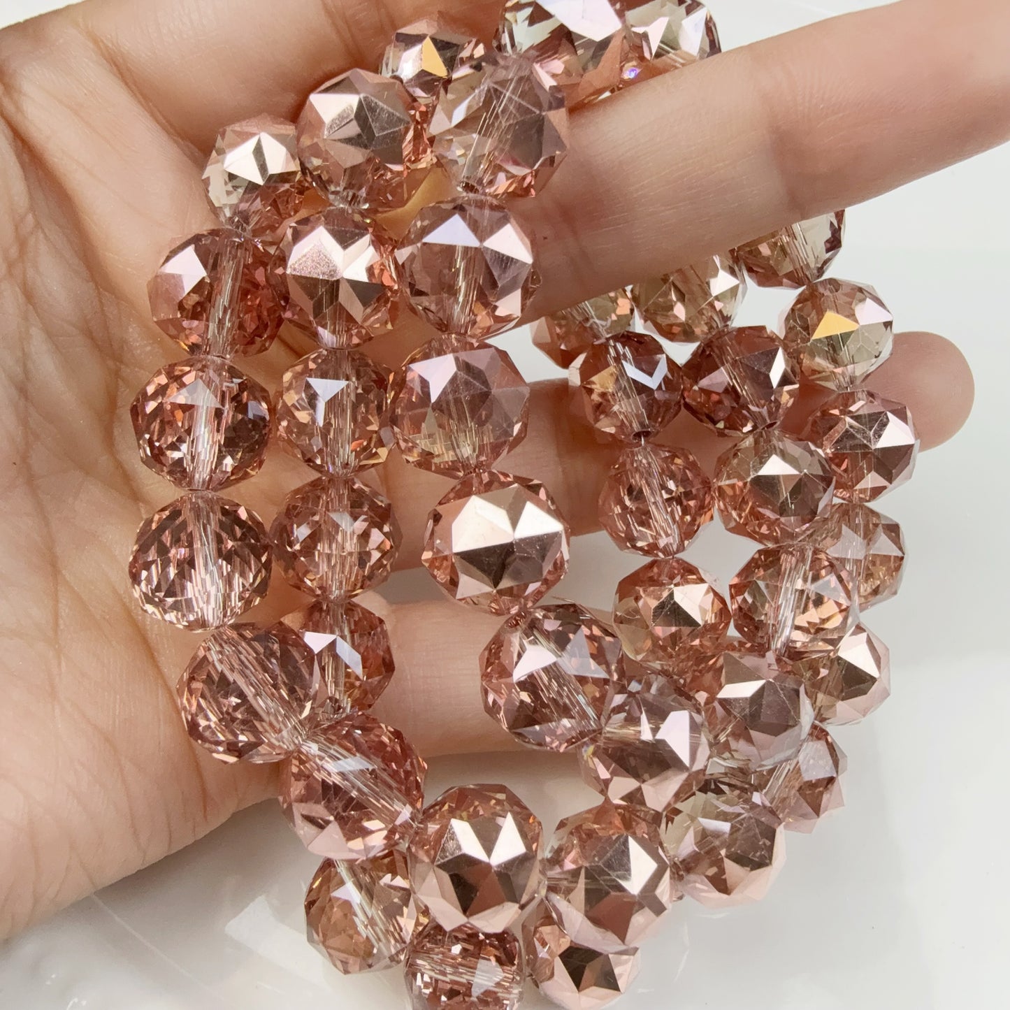 0 0再入荷 ローズシャンパンメッキー12ミリ(0116)