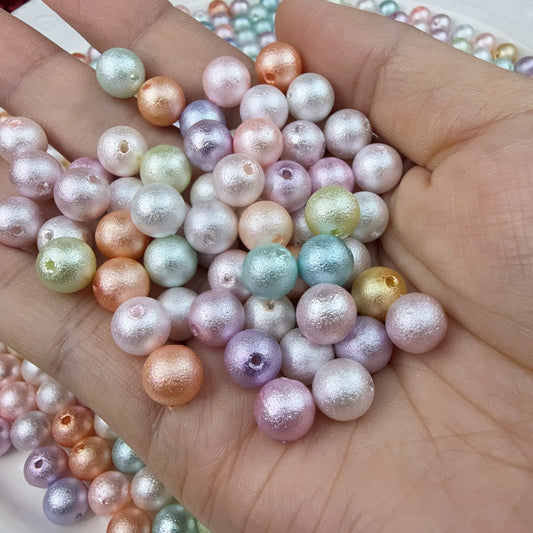 0 0今日新作 コットンガラスパール混ぜ(0206)