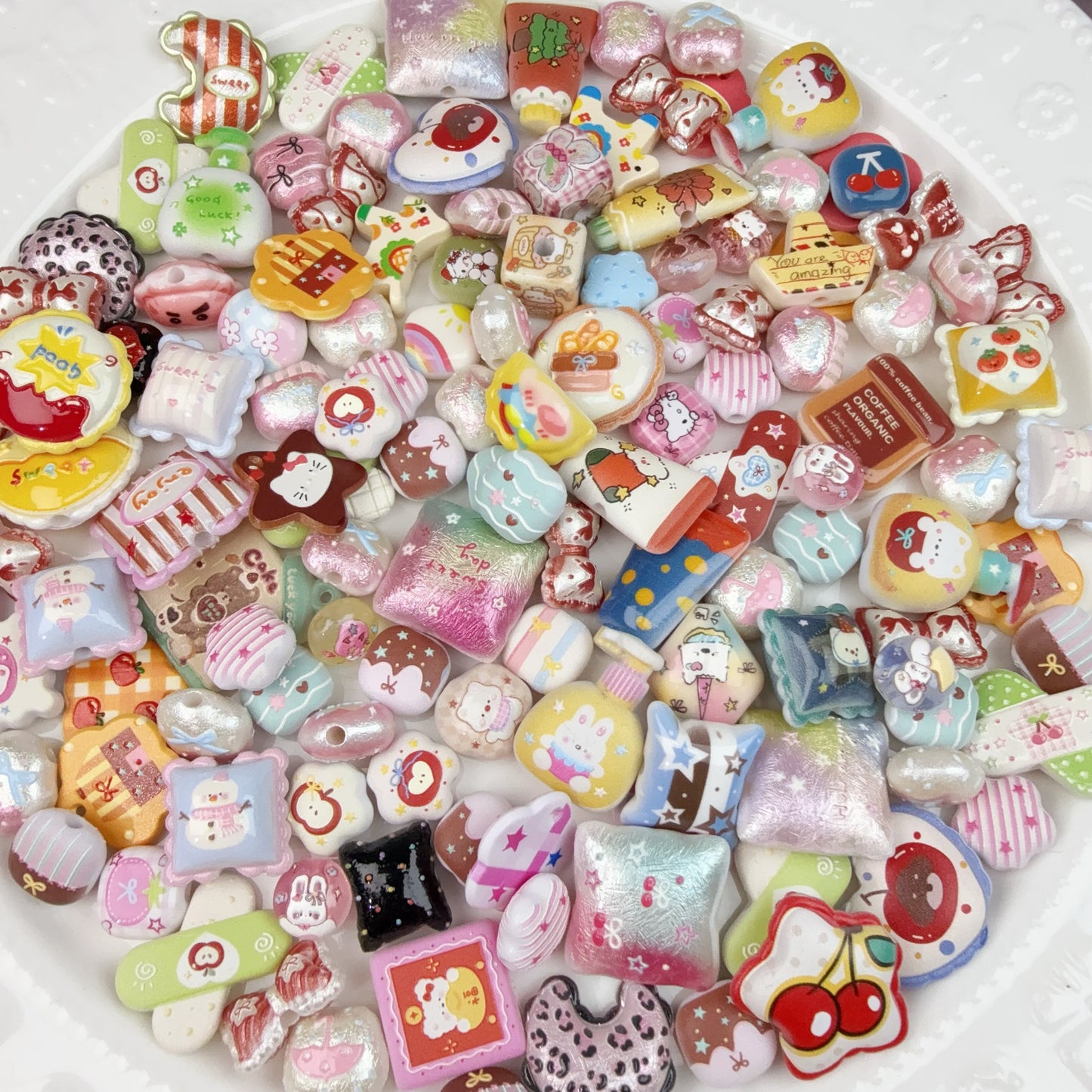 0 0今日新作 可愛い集合3 アクリル混ぜ(0120)