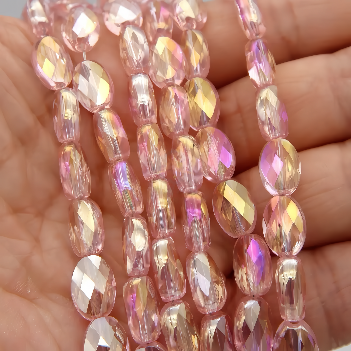 0 0今日新作 楕円カット6×8ミリ（1010）