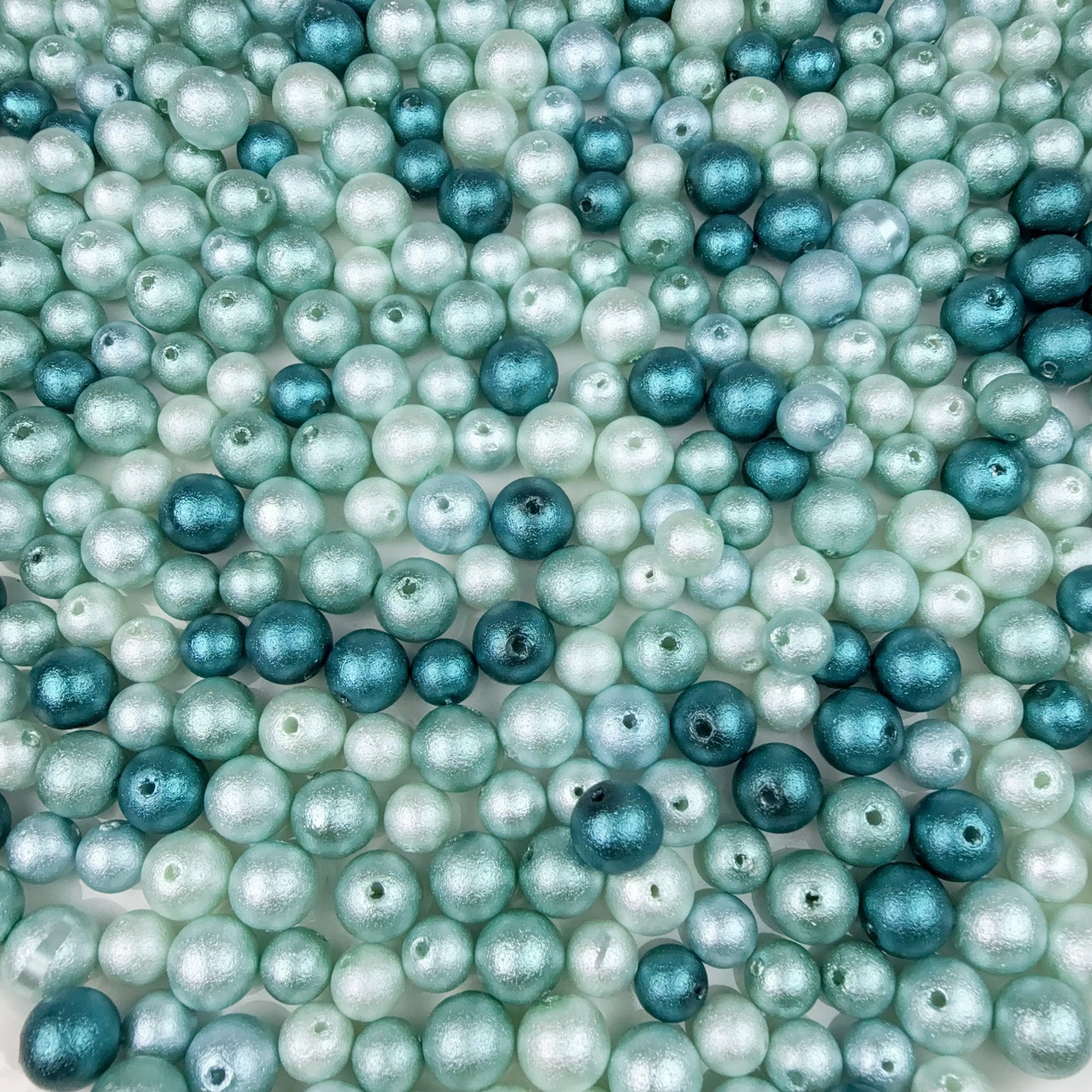 0 0今日新作 コットンガラスパール混ぜ(0305)