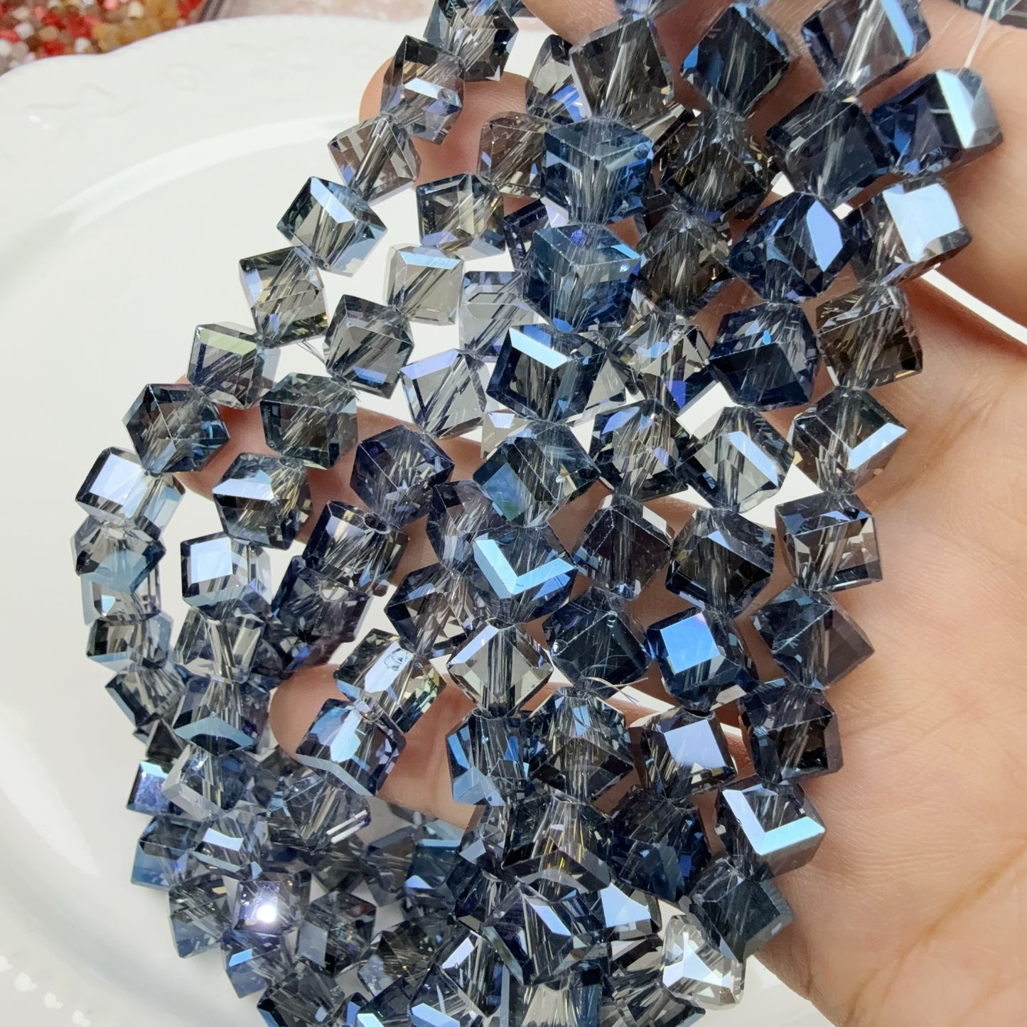 0 今日新色 斜めキューブー8ミリ(0510)