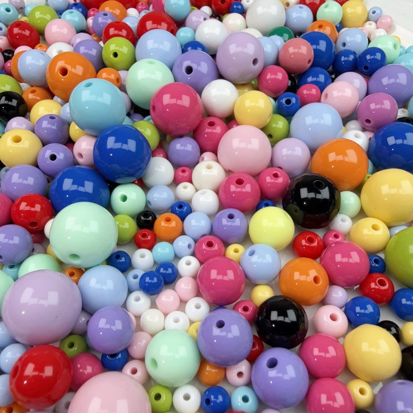 0 0今日新作 原色ラウンド  アクリル(0812)