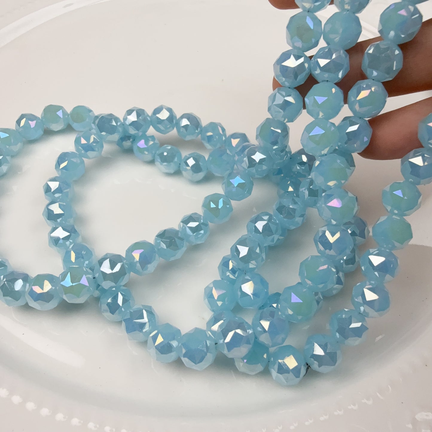 0 Today's new arrivals Round cut pure color - 10mm (0317)