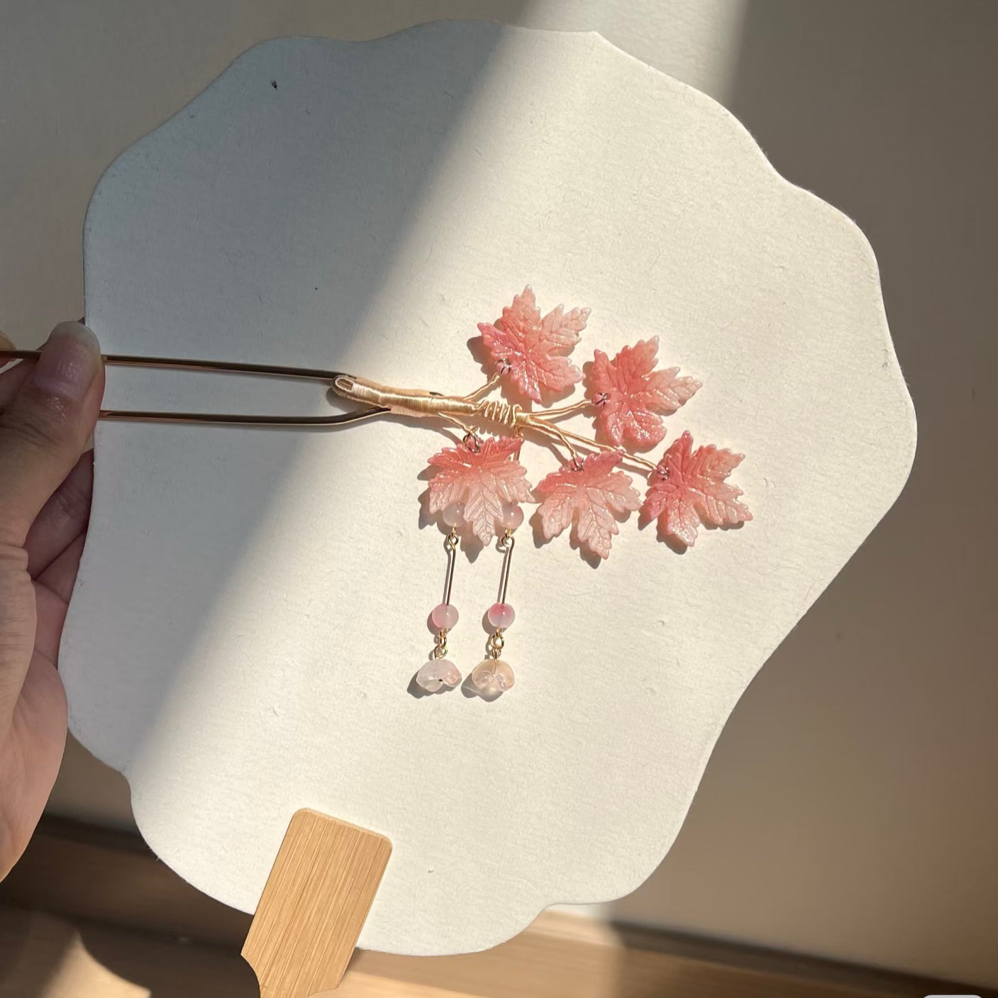 0 0再入荷  ガラスもみじ（0915）