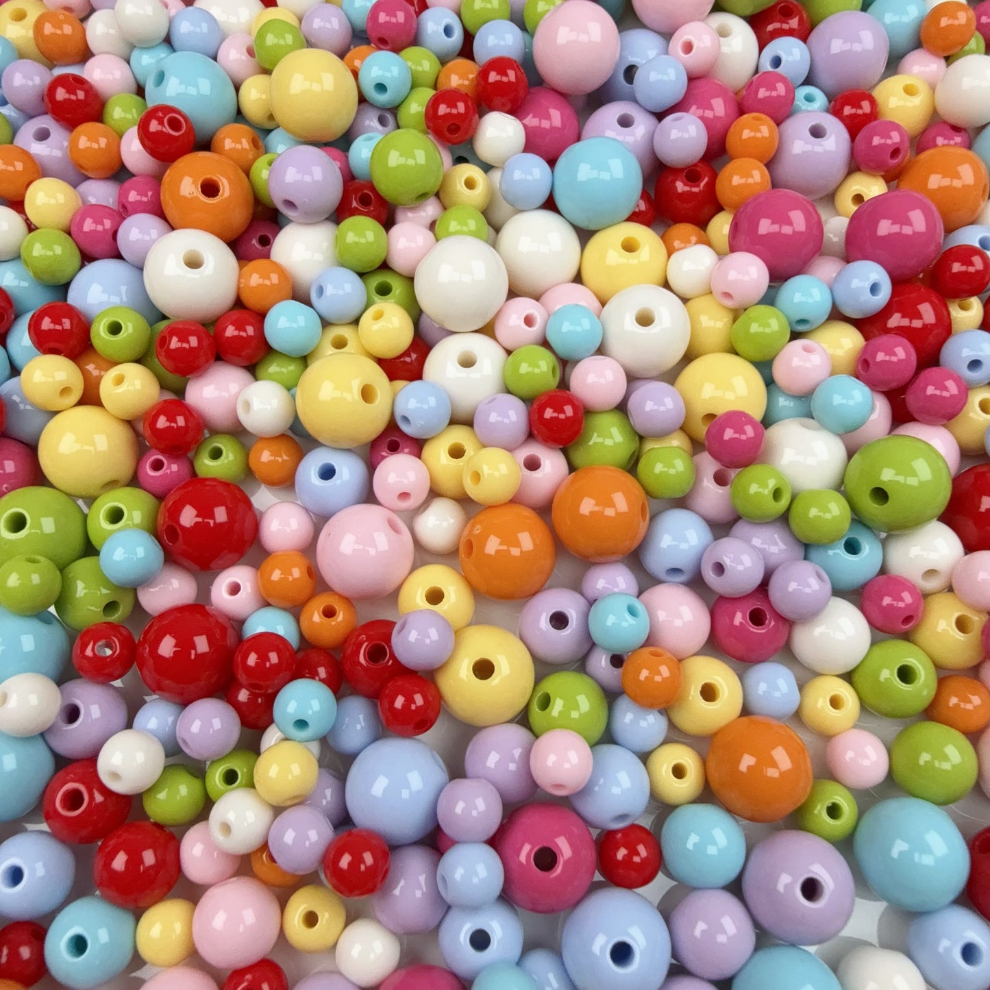 0 0今日新作 原色ラウンド  アクリル(0812)