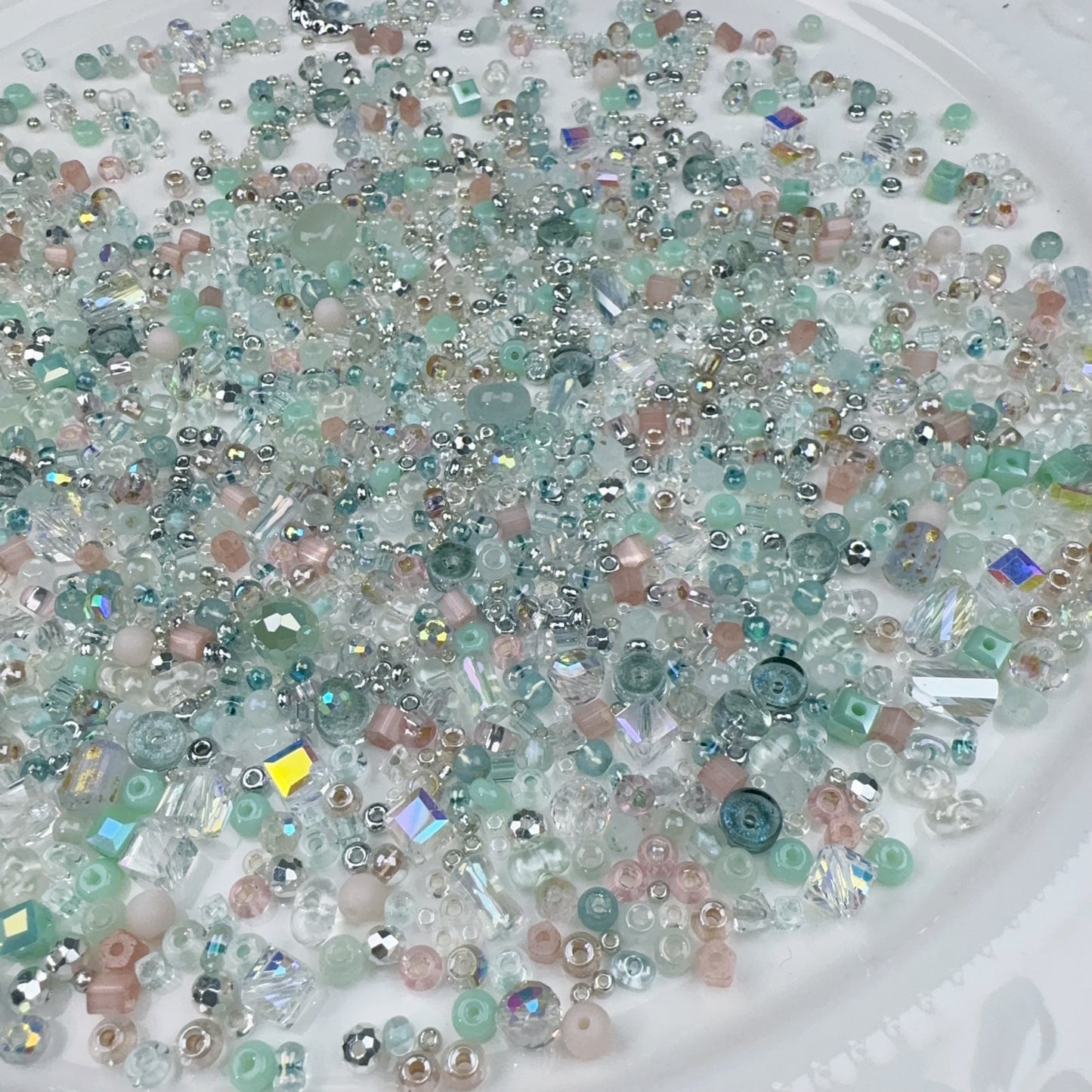 5-S 緑月 チビビーズ混ぜ(0212)